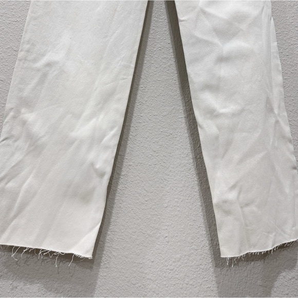 Superdown NWOT Claire Ombré Blue to White Raw Hem Relaxed Jeans Sz 26 Revolve - Picture 7 of 10